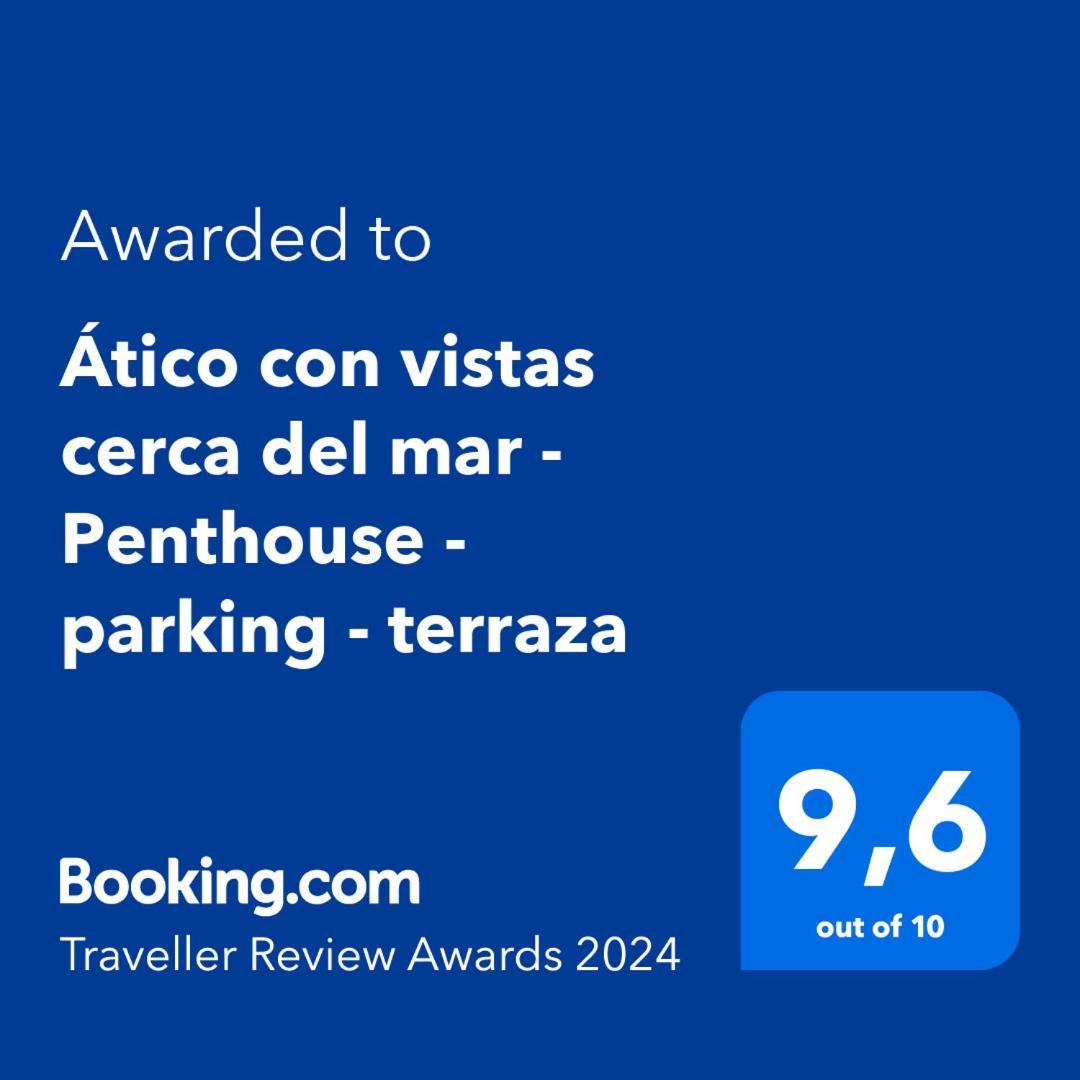Atico Con Vistas Cerca Del Mar - Penthouse - Parking - Terraza Lägenhet Torre Del Mar Exteriör bild